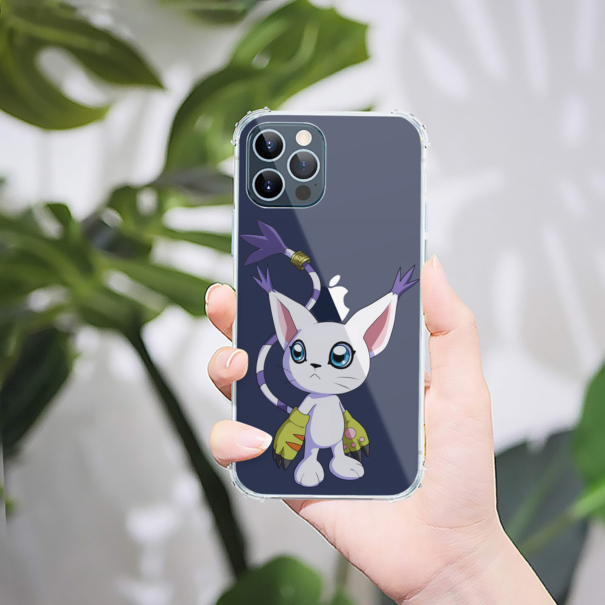 （画像用） Digimon デジタルモンスター/デジモン 【iPhone 12シリーズ対応】透明スマホケース（クリアソフトケース）